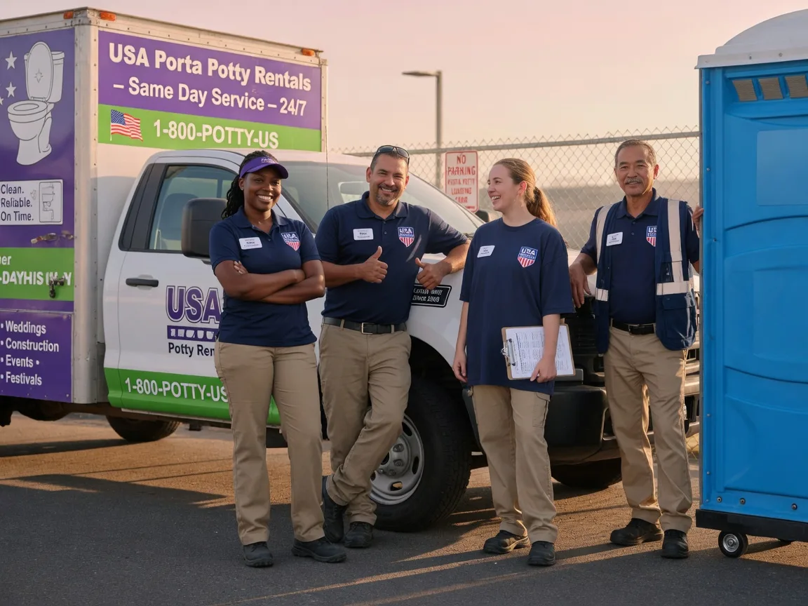 Porta Potty Rental company in Ashley, IL